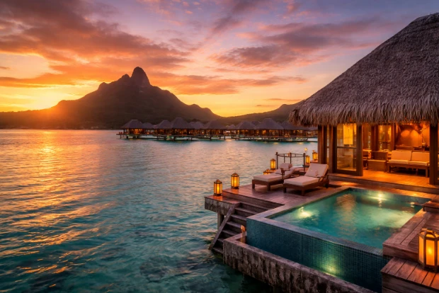 Bora Bora, French Polynesia – Where Luxury Meets Turquoise Waters