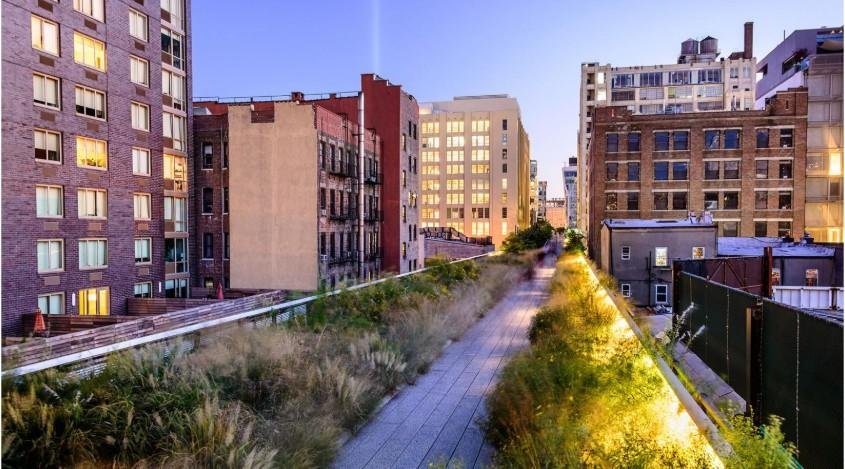 The High Line is a unique urban park