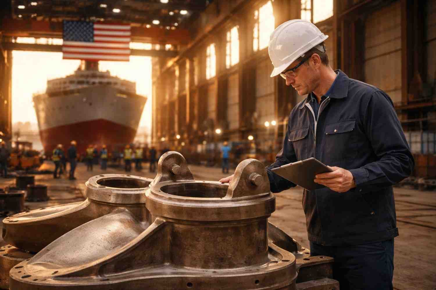 Navigating the Seas of Success: The Crucial Role of Marine-Grade Castings in Shipbuilding